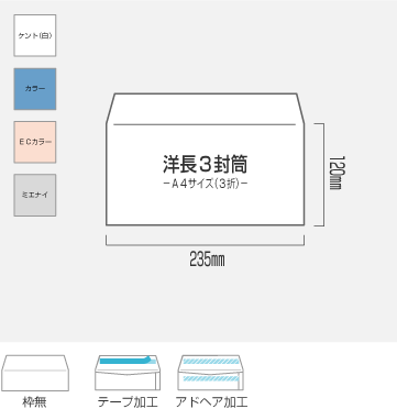 洋長3封筒印刷 洋形0号テープ付の作成 Jim封筒 印刷込で低価格 洋長3封筒印刷 洋形0号テープ付の作成 Jim封筒 印刷込で低価格